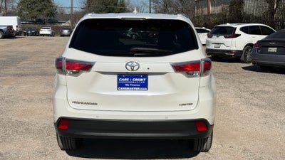 2015 Toyota Highlander Limited V6